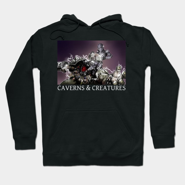 Caverns & Creatures: Shocking Grasp Hoodie by robertbevan